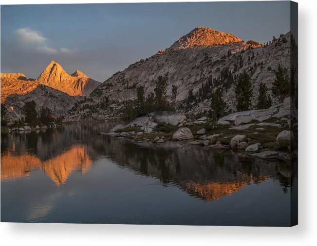King's Canyon Acrylic Print featuring the photograph End of Day by Doug Scrima