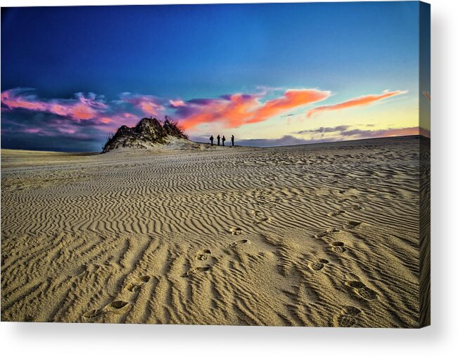 Landscapes Acrylic Print featuring the photograph End of the Day by Donald Brown