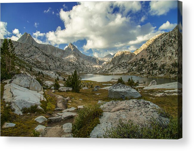 King's Canyon Acrylic Print featuring the photograph Entering Evolution Basin by Doug Scrima