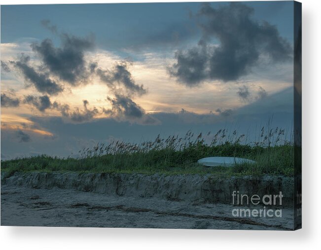 Sunset Acrylic Print featuring the photograph Escape to the Beach by Dale Powell