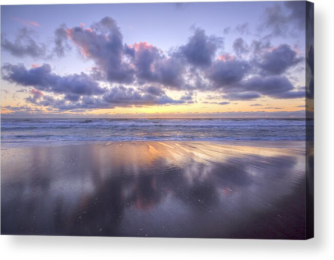 Landscape Acrylic Print featuring the photograph Evening Colors by Kristina Rinell