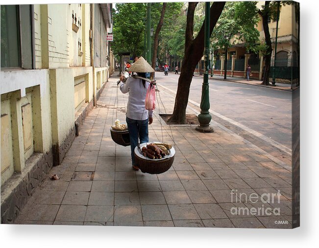 Hanoi Acrylic Print featuring the photograph Every Day by Jacquelinemari