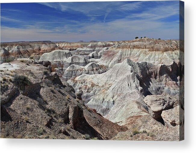 Arizona Acrylic Print featuring the photograph Evident Erosion by Gary Kaylor