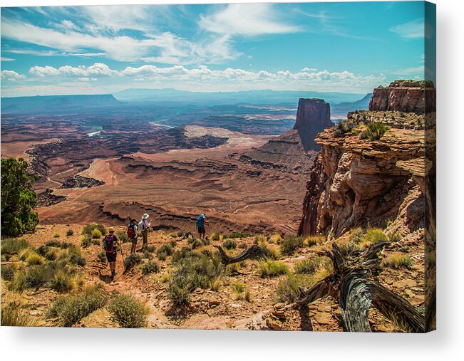 National Park Acrylic Print featuring the photograph Expansive View by Doug Scrima