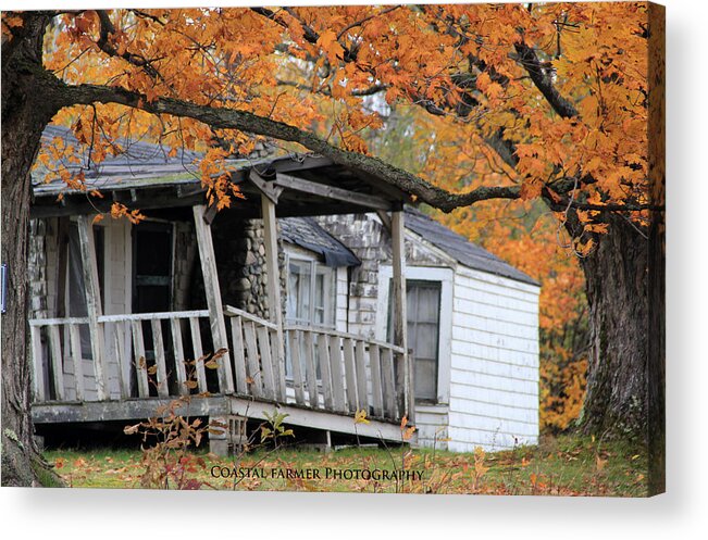 Fall Acrylic Print featuring the photograph Fall In New Hampshire by Becca Wilcox