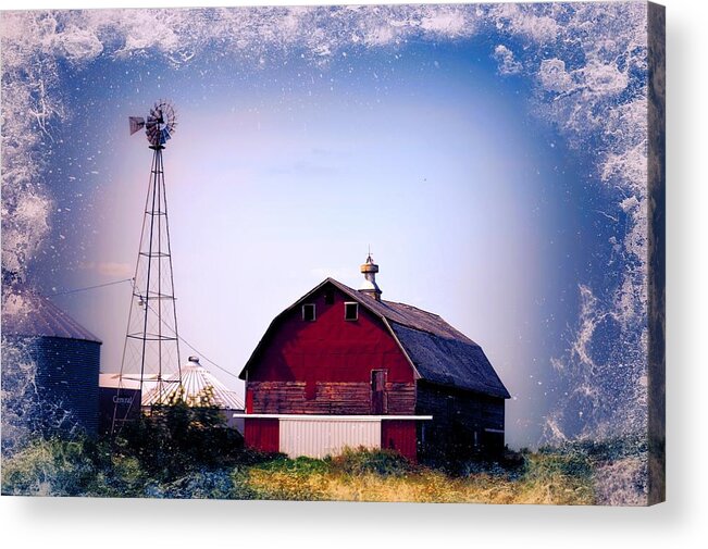Barn Acrylic Print featuring the photograph Fayette Barn by Bonfire Photography
