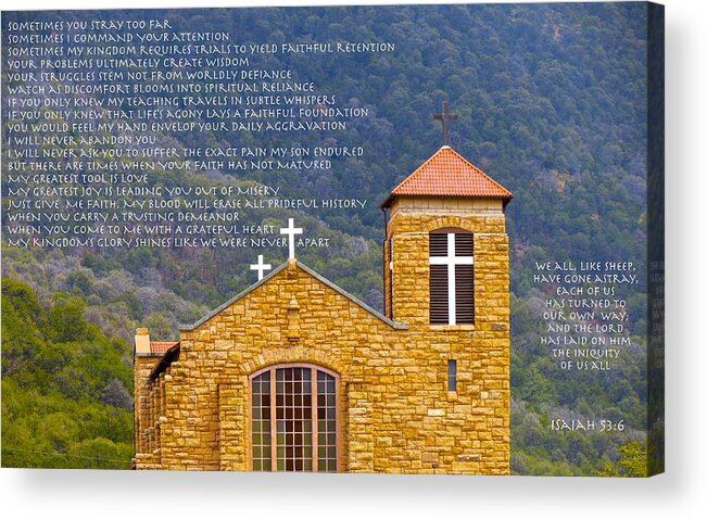 God Acrylic Print featuring the photograph Feeding Faith by David Norman