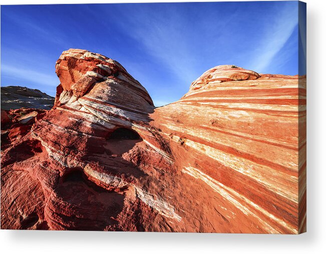 Fire Wave Acrylic Print featuring the photograph Fire Wave by Chad Dutson