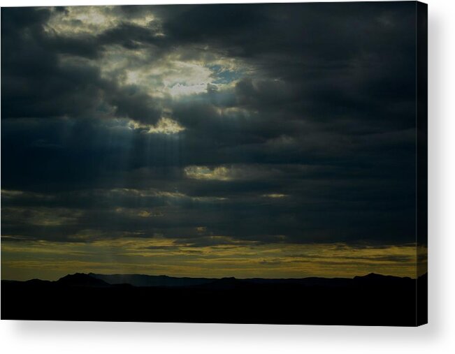 Sunbeams Acrylic Print featuring the photograph First Rays of the Day by Nadalyn Larsen