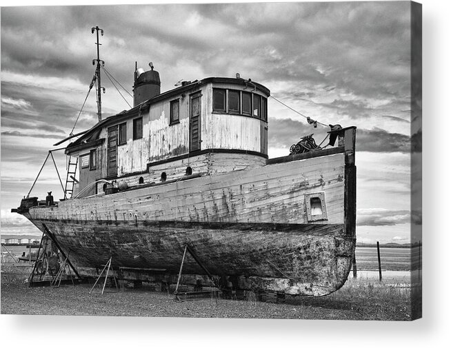 Ship Acrylic Print featuring the photograph Fixer Upper by Denise Bush