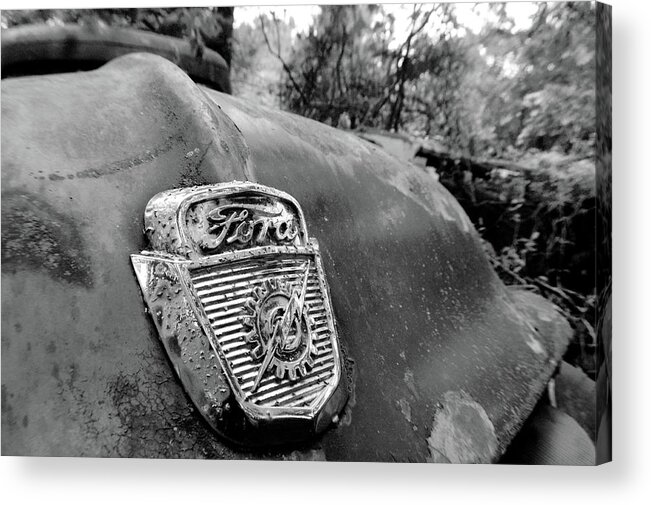 Ford Acrylic Print featuring the photograph Ford by Matthew Mezo