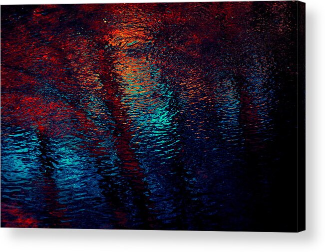 Color Acrylic Print featuring the photograph Abstract Art Print #19 by Jacob Folger