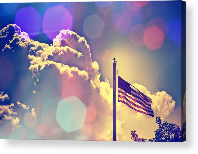 American Flag Acrylic Print featuring the photograph Forever Freedom IV by Aurelio Zucco