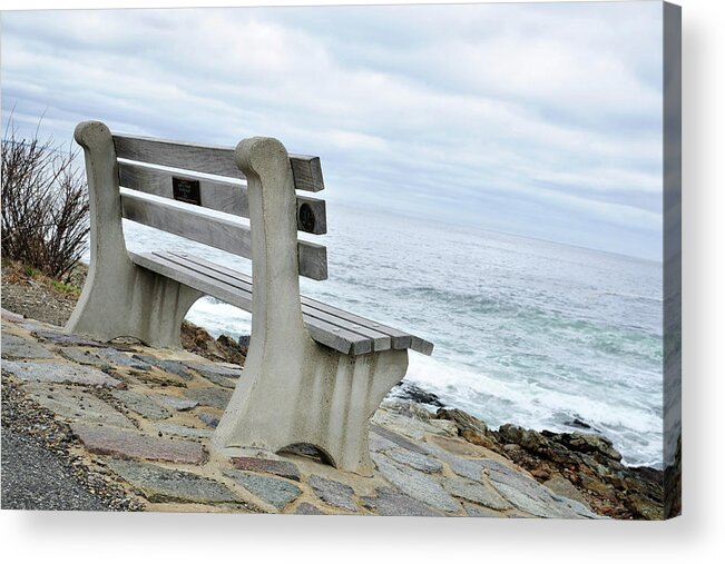 Marginal Way Acrylic Print featuring the photograph Forever Maine by Luke Moore