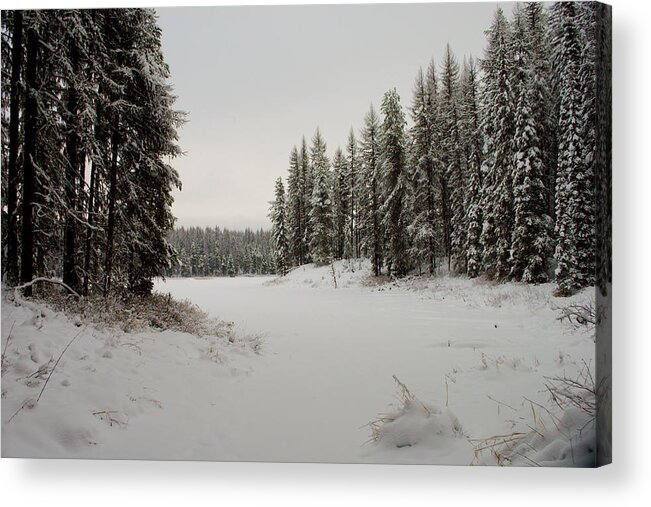 Frater Lake Acrylic Print featuring the photograph Frater Lake by Troy Stapek