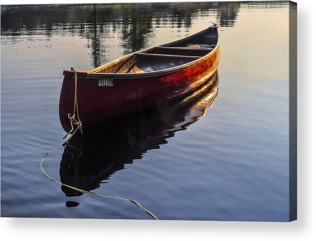 Canoe Acrylic Print featuring the photograph Freedom by Karl Anderson