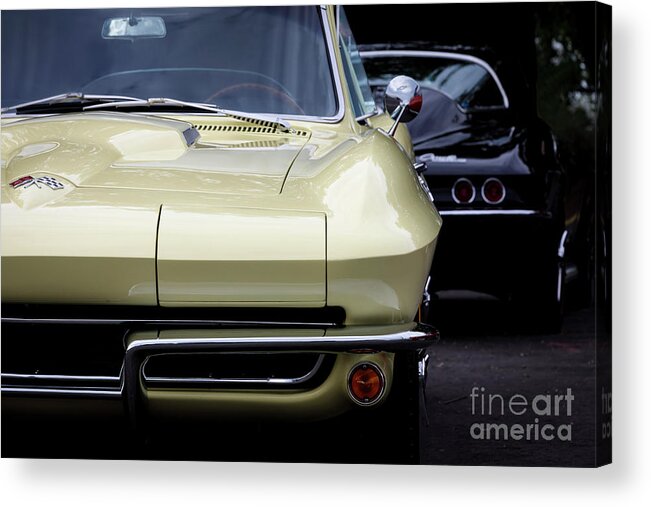 Automotive Acrylic Print featuring the photograph Front and Back by Dennis Hedberg