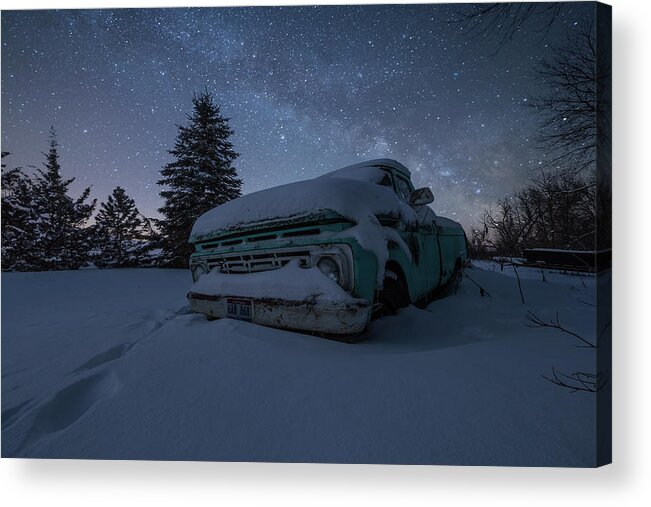Trees Acrylic Print featuring the photograph Frozen Rust by Aaron J Groen