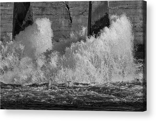 River Acrylic Print featuring the photograph Full Power by Thomas Young