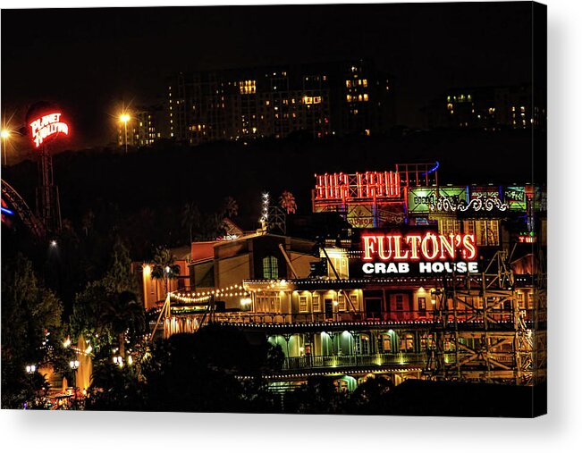 Florida Acrylic Print featuring the photograph Fultons at Epcot by Pat Cook