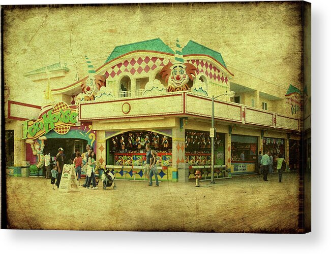 Jersey Shore Acrylic Print featuring the photograph Fun House - Jersey Shore by Angie Tirado