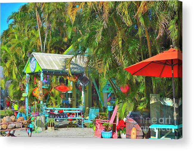 Placida Acrylic Print featuring the photograph Gallery by Alison Belsan Horton
