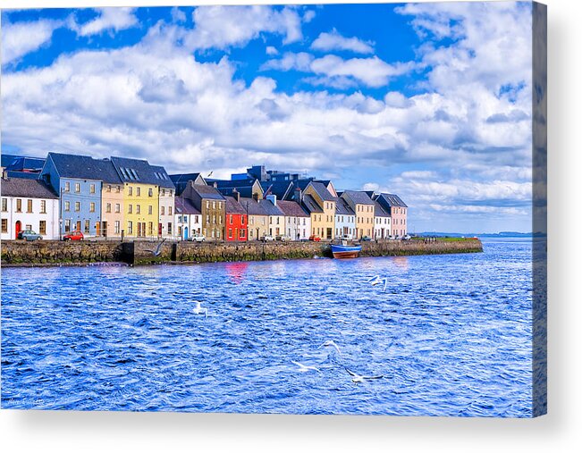 Galway Acrylic Print featuring the photograph Galway On The Water by Mark Tisdale