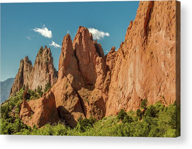 Garden Acrylic Print featuring the photograph Garden Of the Gods by Bill Gallagher