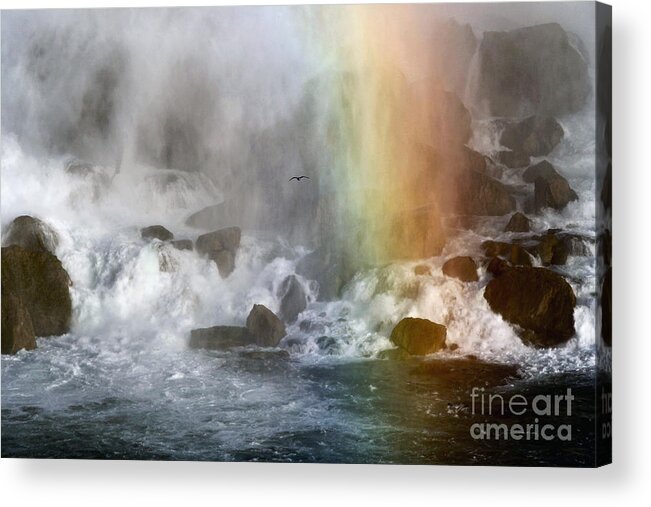 Waterfall Acrylic Print featuring the photograph Genesis Series II by Jan Piller