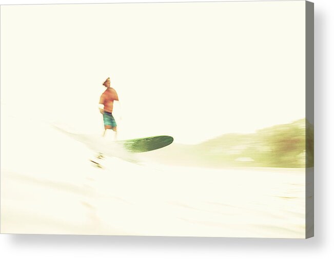 Surfing Acrylic Print featuring the photograph Ghost Rider by Nik West