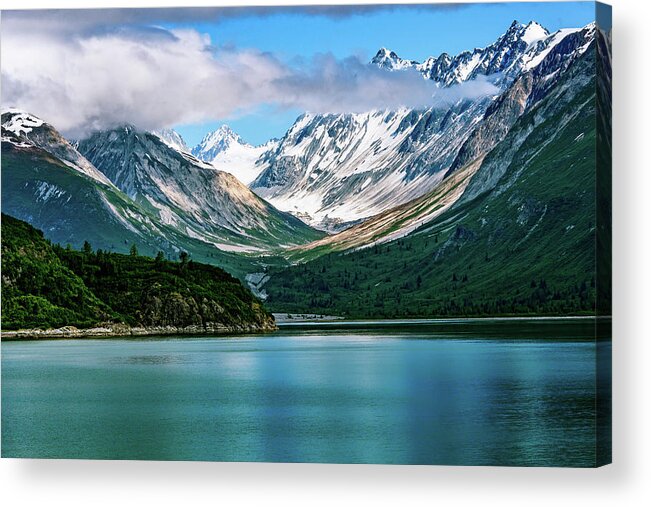 Alaska Acrylic Print featuring the photograph Glacial Valley by John Hight