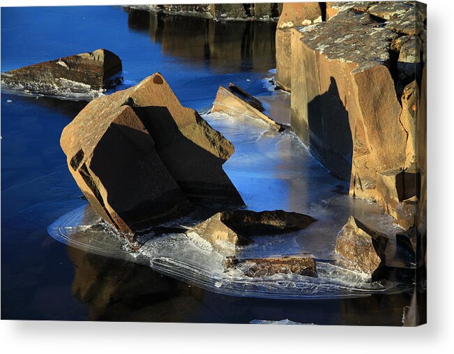  Acrylic Print featuring the photograph Glass Ice by Joi Electa