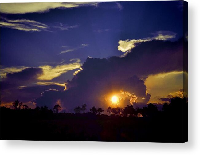 Sunsets Acrylic Print featuring the photograph Glorious Days End by Jan Amiss Photography