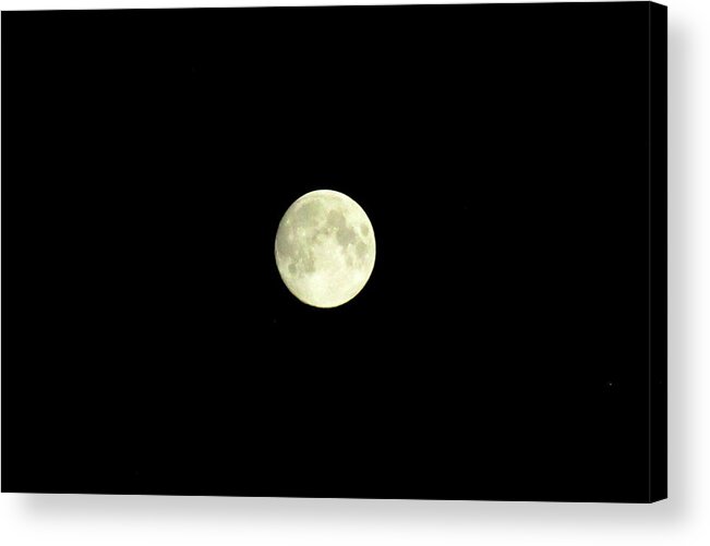 Astronomy Prints Acrylic Print featuring the photograph Glorious Moon by Danielle Parent