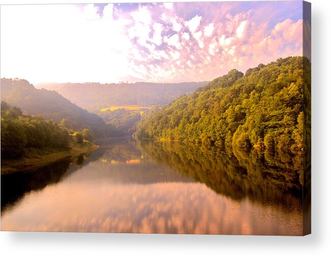 Sunset Acrylic Print featuring the photograph Glow by HweeYen Ong