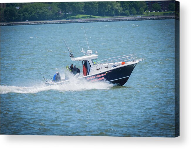 Katfish Charters Acrylic Print featuring the photograph Going fishing by Kenneth Cole