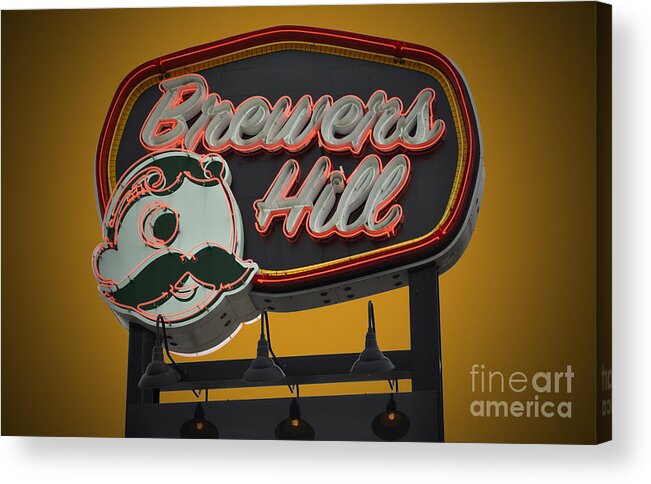 Gunther Acrylic Print featuring the photograph Gold Brewers Hill by Jost Houk