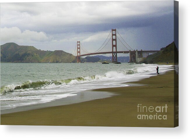 Golden Gate Bridge Acrylic Print featuring the photograph Golden Gate Bridge #4 by Joyce Creswell