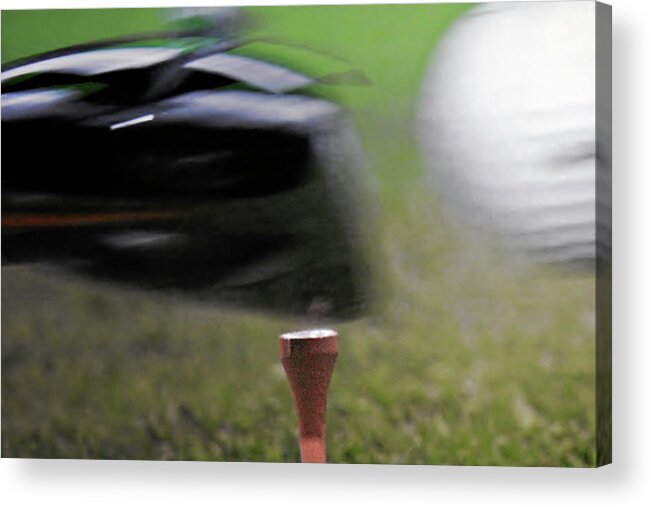 Golf Acrylic Print featuring the photograph Golf Sport or Game by Alexandra Till