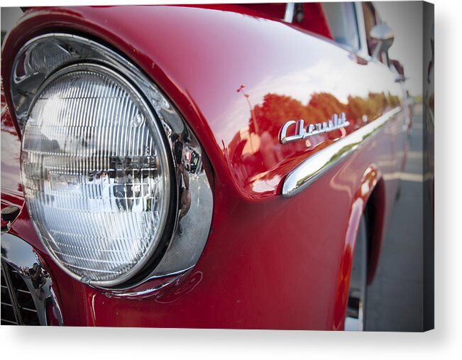 Chevy Acrylic Print featuring the photograph Got My Eye on You by Jeff Mize