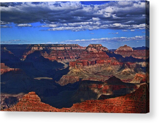 Mather Point Acrylic Print featuring the photograph Grand Canyon  # 47 - Mather Point Overlook by Allen Beatty
