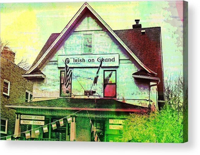 St. Paul Acrylic Print featuring the photograph Grand Irish by Susan Stone