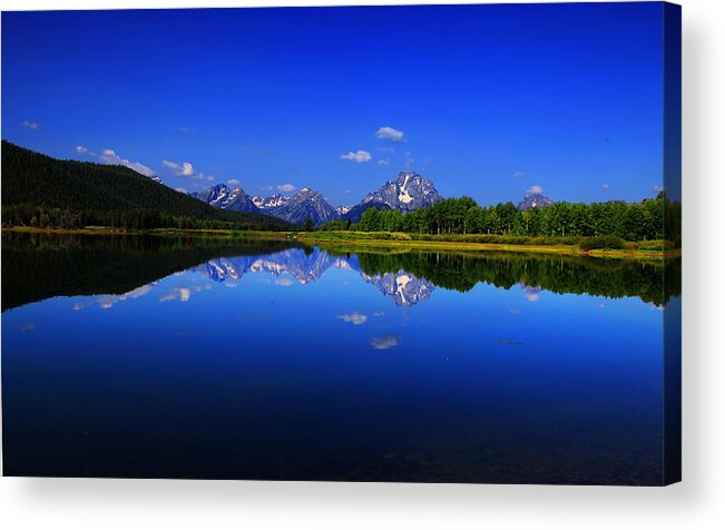 Wyoming Acrylic Print featuring the photograph Grand Teton National Park by Mark Smith