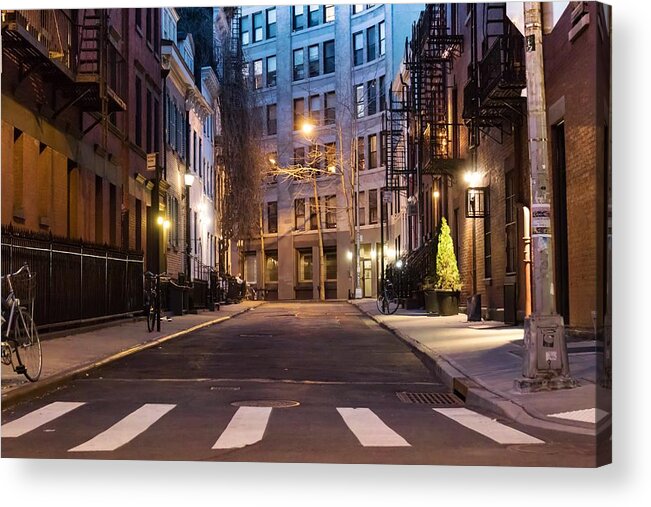 Greenwich Village Acrylic Print featuring the photograph Greenwich Village by Alison Frank