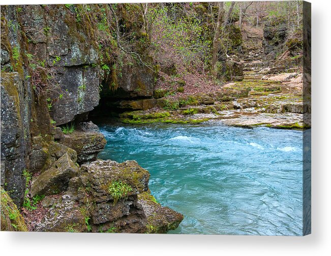 Missouri Acrylic Print featuring the photograph Greer Spring by Steve Stuller