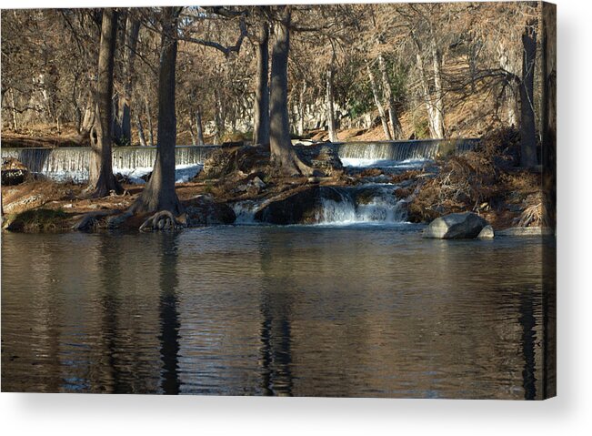  Acrylic Print featuring the photograph Guadalupe Overflows by Karen Musick