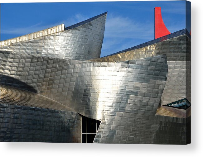 Guggenheim Acrylic Print featuring the photograph Guggenheim Museum Bilbao - 5 by RicardMN Photography