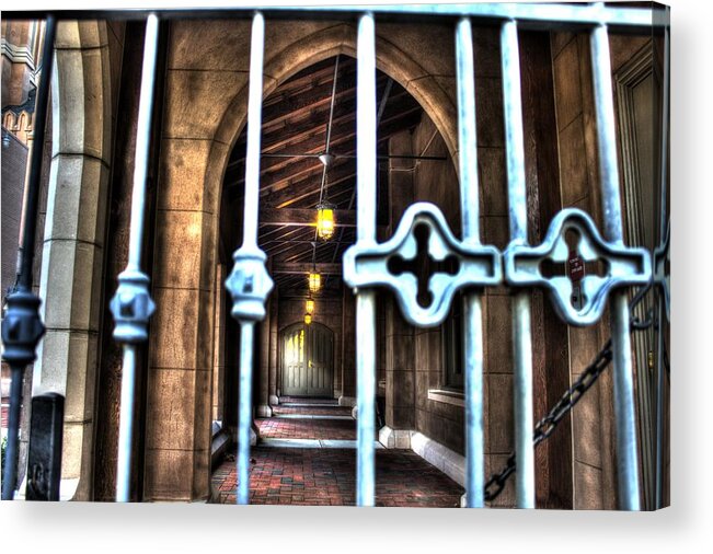Hall Of Chambers Acrylic Print featuring the photograph Hall of Chambers by Shannon Louder