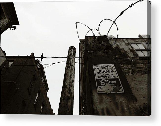 Street Photography Acrylic Print featuring the photograph Have you worried by J C