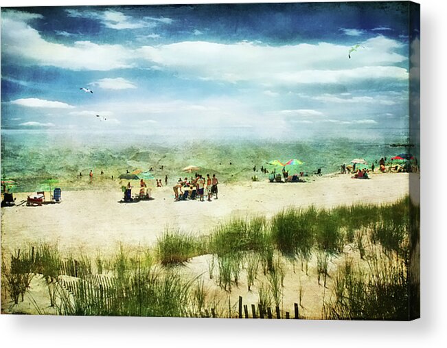 Summer Acrylic Print featuring the photograph Hazy Days of Summer by John Rivera